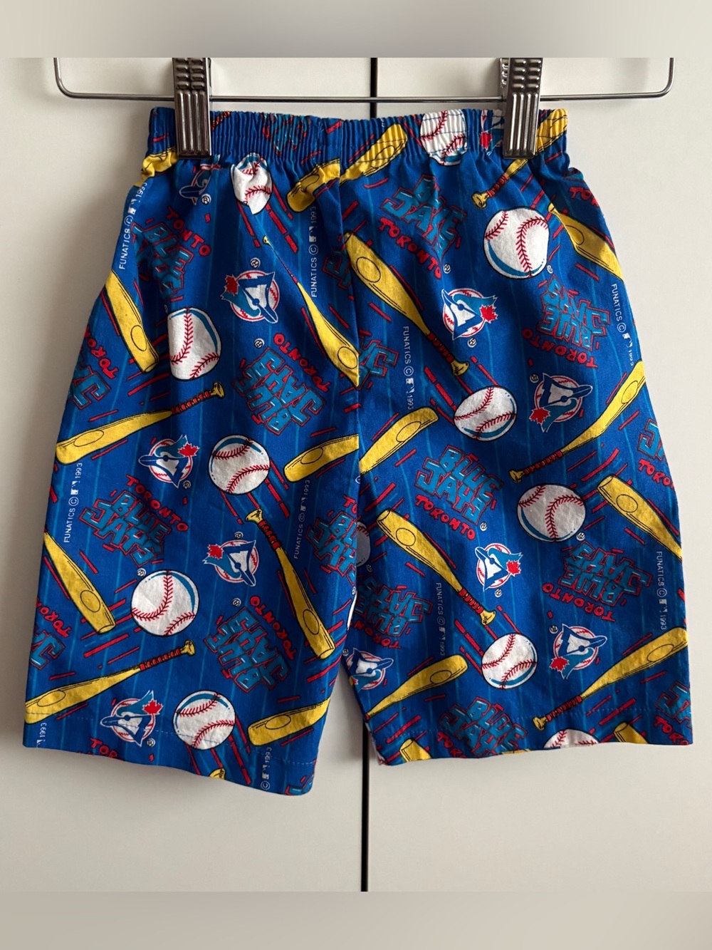 Vintage 1993 Toronto Blue Jays Kids Toddler Shorts